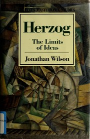 Cover of: Herzog: the limits of ideas