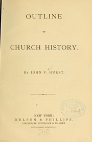 Cover of: Outline of church history