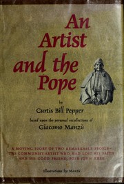 An artist and the Pope by Curtis Bill Pepper