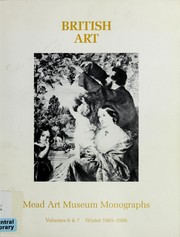 Cover of: British art