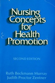 Cover of: Nursing concepts for health promotion