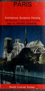 Cover of: Paris. by André Chastel