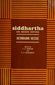 Cover of: Siddhartha: eine indische Dichtung.