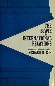 Cover of: The state in international relations.