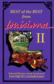 Cover of: Best of the best from Louisiana II by edited by Gwen McKee and Barbara Moseley ; illustrated by Tupper England.
