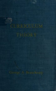 Front cover of Curriculum theory by George A. Beauchamp
