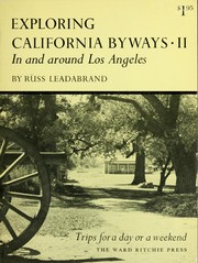 Cover of: Exploring California byways | Russ Leadabrand
