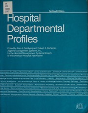 Hospital departmental profiles