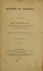 Cover of: Lectures on theology