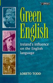 Cover of: Green English by Loreto Todd