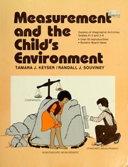 Cover of: Measurement and the child's environment