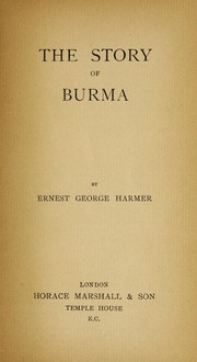 Cover of: The story of Burma