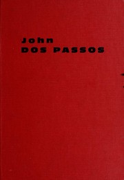 Cover of: John Dos Passos: the major nonfictional prose