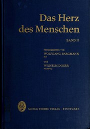 Cover of: Das Herz des Menschen by W. Bargmann