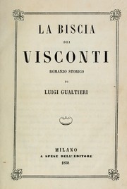 Cover of: La biscia dei Visconti by Luigi Gualtieri