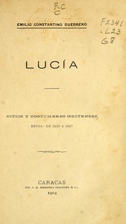 Lucía by Emilio Constantino Guerrero