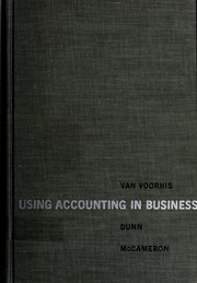 Cover of: Using accounting in business
