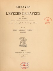 Cover of: Abbayes de l'évêché de Bayeux