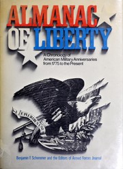 Cover of: Almanac of liberty: a chronology of American military anniversaries from 1775 to the present