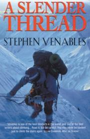 Cover of: Slender Thread | Stephen Venables