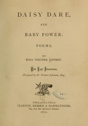 Cover of: Daisy Dare, and Baby power: poems.