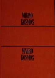 Cover of: Mikrokosmos, Makrokosmos. by Hrsg. von Hermann Ley und Rolf Löther.