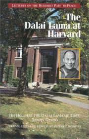 Cover of: The Dalai Lama at Harvard by Jeffrey Hopkins