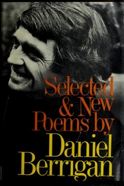 Cover of: Selected and new poems.