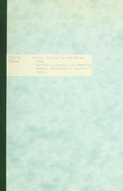 Cover of: Two memorial addresses delivered on Foxboro Common by [by] William E. Barton. In memory of President Lincoln, April 19, 1865 [by] Isaac Smith.