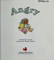 Cover of: HOW I FEEL ANGRY/1 (How I Feel Series) by Marcia Leonard