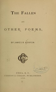 The fallen, and other poems by Kenyon, James B.