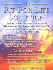 Cover of: The Fit for Life Solution by Harvey Diamond