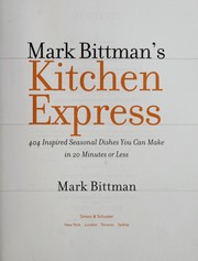 Cover of: Mark Bittman
