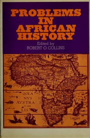 Cover of: Problems in African history.