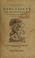 Cover of: Volume premier[-troisiesme] des Chroniques d'Enguerran de Monstrelet gentil-homme iadis demeurant a Cambray en Cambresis