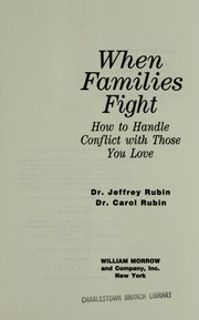 Cover of When families fight
