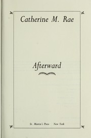 Cover of: Afterward