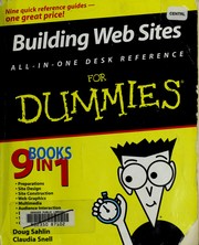 Cover of: Building web sites all-in-one desk reference for dummies