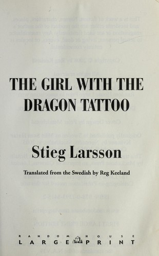 The girl with the dragon tattoo