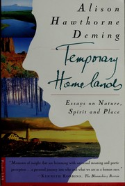 Cover of: Temporary homelands