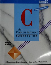 Cover of: C, the complete reference