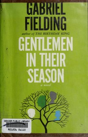 Cover of: Gentlemen in their season