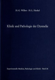 Klinik und Pathologie der Dysmelie by Arthur De Bles