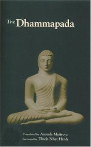 Cover of: The Dhammapada by 