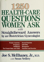 Cover of: 1250 health-care questions women ask