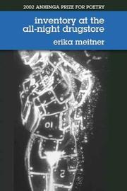 Cover of: Inventory at the All-night Drugstore by Erika Meitner