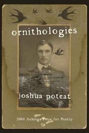 Ornithologies (Anhinga Prize for Poetry)