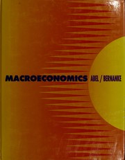 Cover of: Macroeconomics by Andrew B. Abel