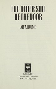 Cover of: The other side of the door by Joy N. Hulme
