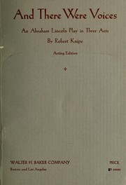 Cover of: And there were voices | Robert Knipe